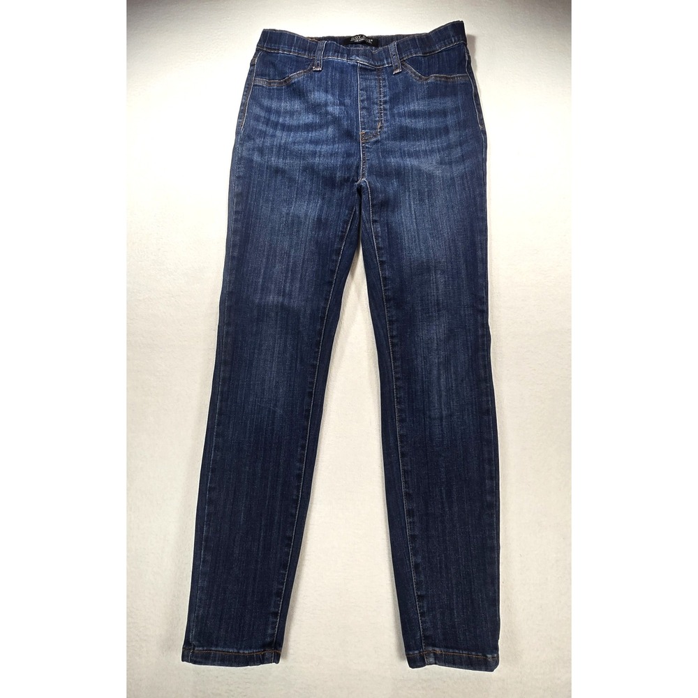 Judy Blue Pull On Skinny Jeans Womens 9/29 Dark Wash High Rise Denim Leggings‎